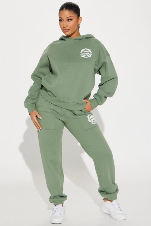 Limited Edition Sweatpant Set – Sage