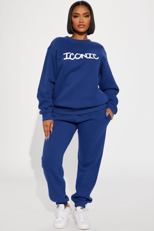 Iconic Sweatpant Set – Navy