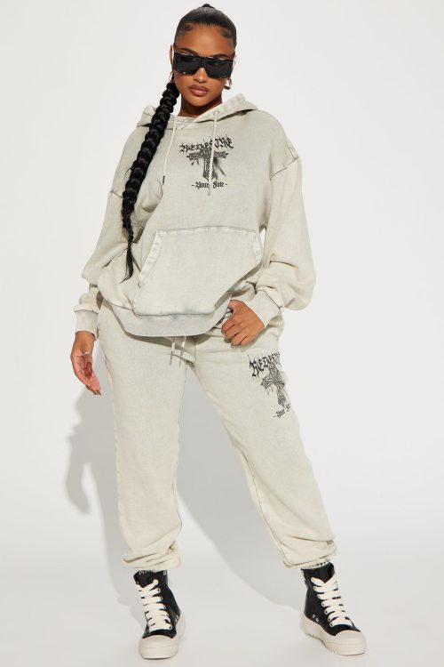 It’s My Fate Sweatsuit – Heather Grey