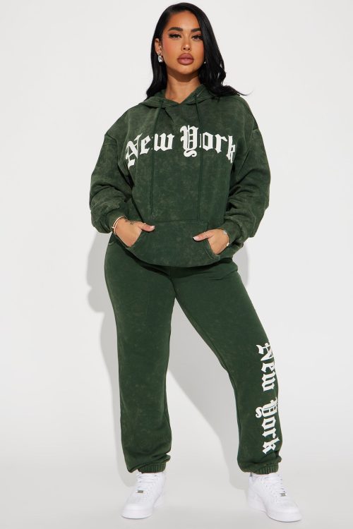 NYC Fleece Jogger Set – Hunter